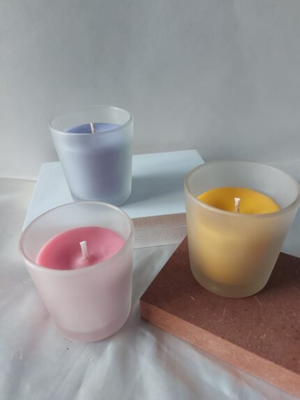 Frosted Jar Candle